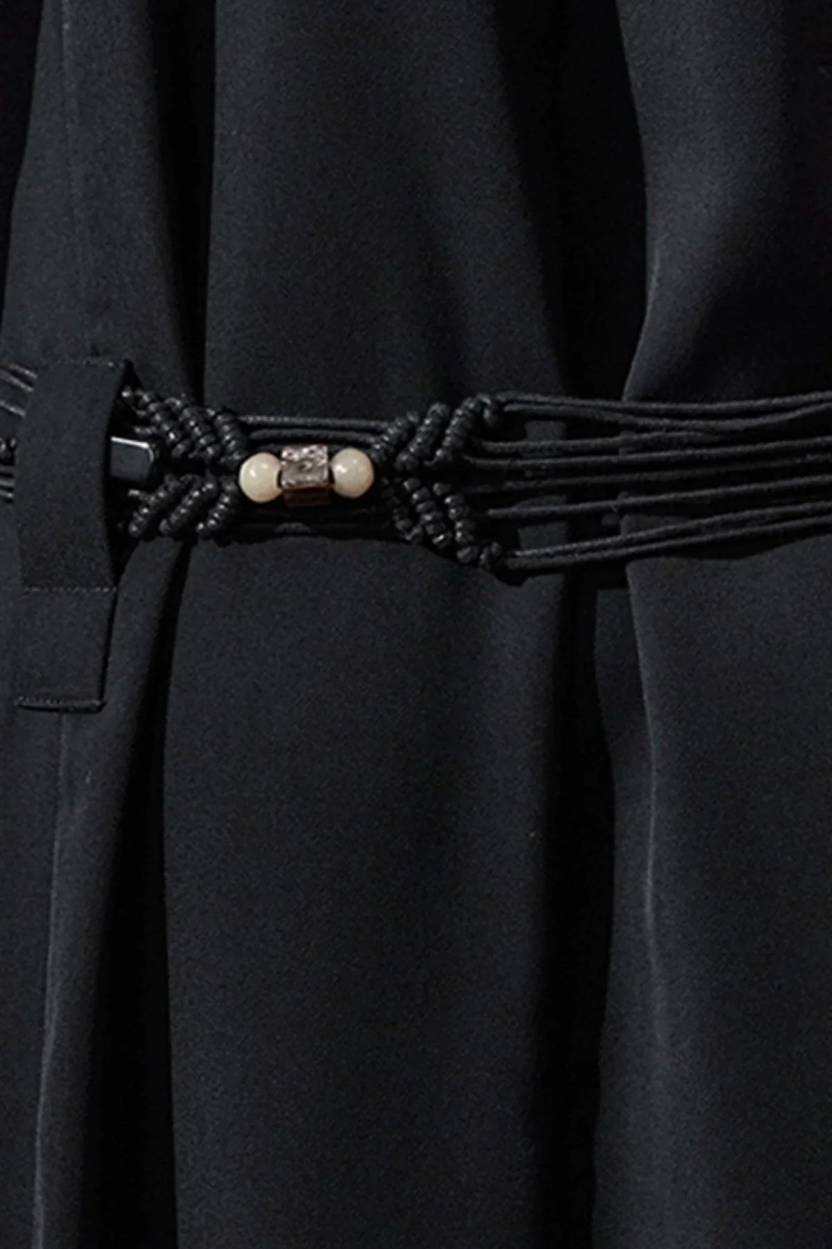 High-End Black Long Dress