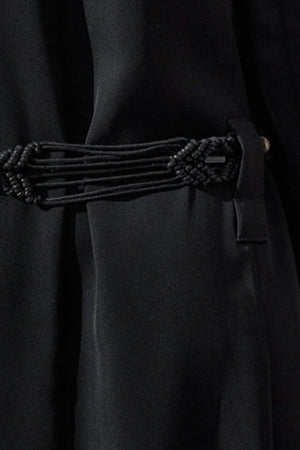 High-End Black Long Dress