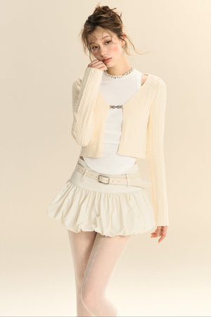 High-End Satin Bud-Style Skirt