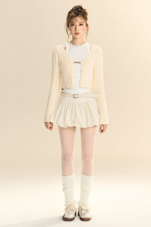 High-End Satin Bud-Style Skirt