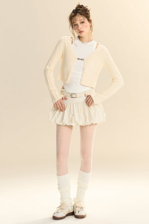 High-End Satin Bud-Style Skirt