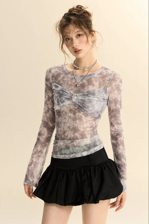 High-End Satin Bud-Style Skirt