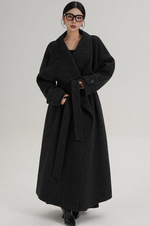 High-End Stand-Up Collar Coat