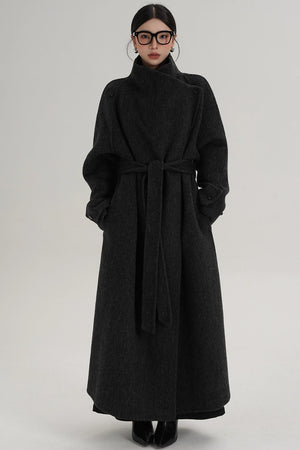 High-End Stand-Up Collar Coat