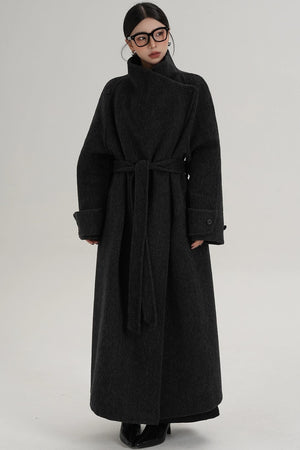 High-End Stand-Up Collar Coat