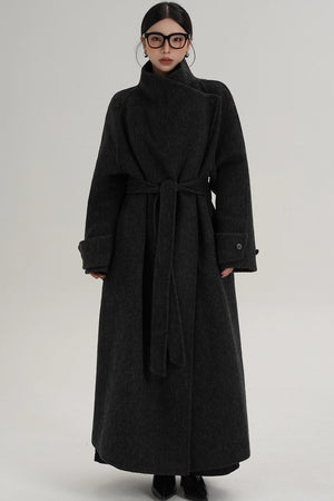 High-End Stand-Up Collar Coat