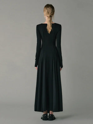high-end with a vintage dress