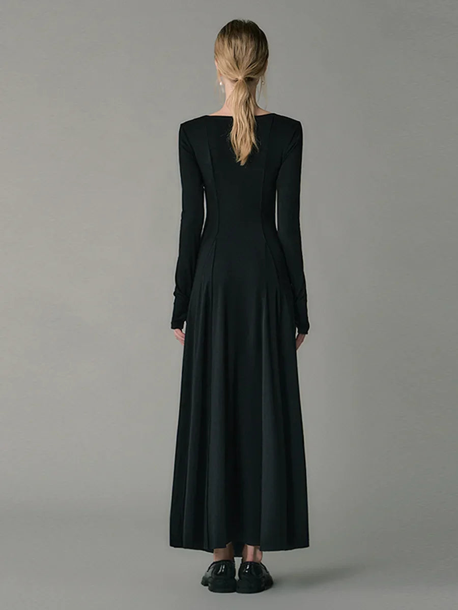 high-end with a vintage dress