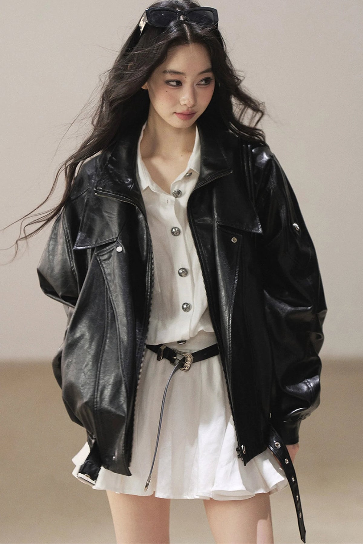 High-Fashion Shirt Dress Set-Up