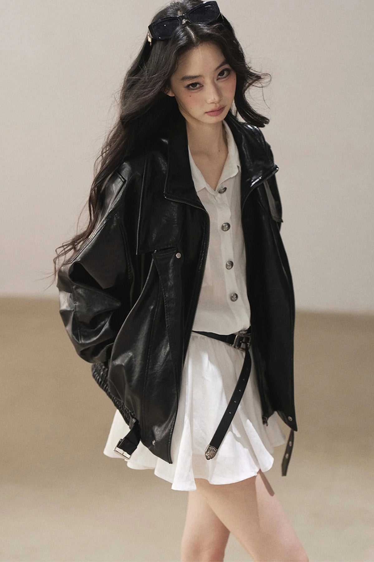 High-Fashion Shirt Dress Set-Up