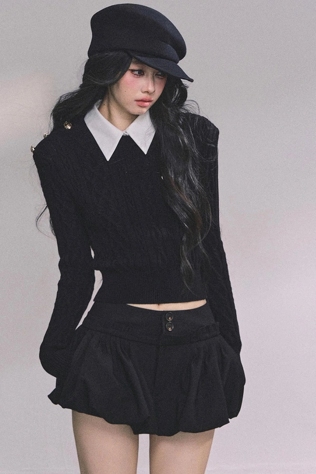 High Intelligence Knitted Top