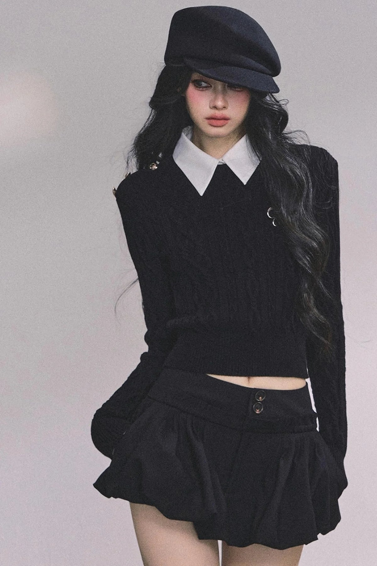 High Intelligence Knitted Top