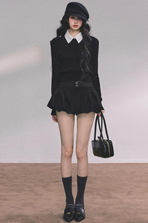 High Intelligence Knitted Top