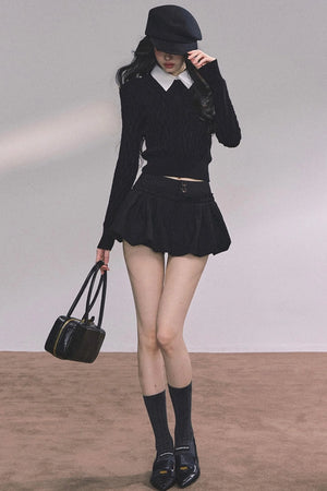 High Intelligence Knitted Top