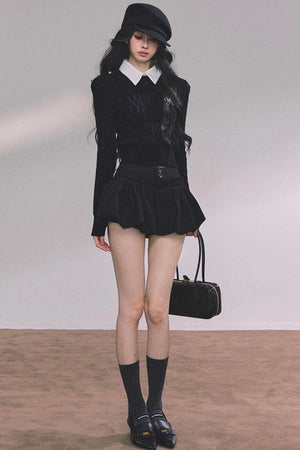 High Intelligence Knitted Top