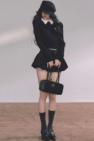 High Intelligence Knitted Top