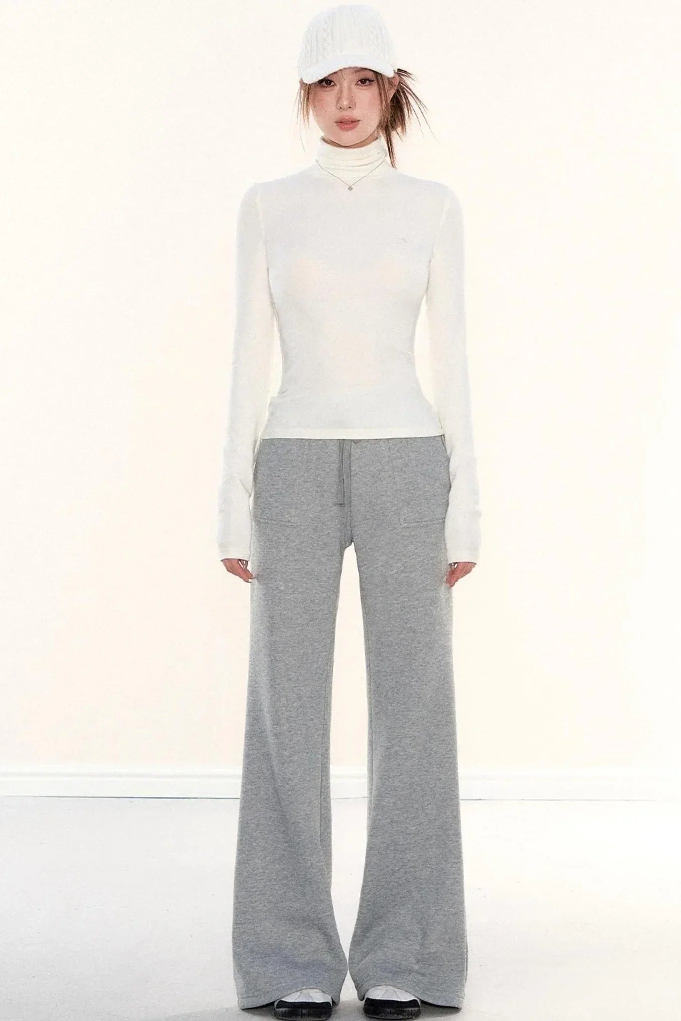 High-Neck Slimming Top