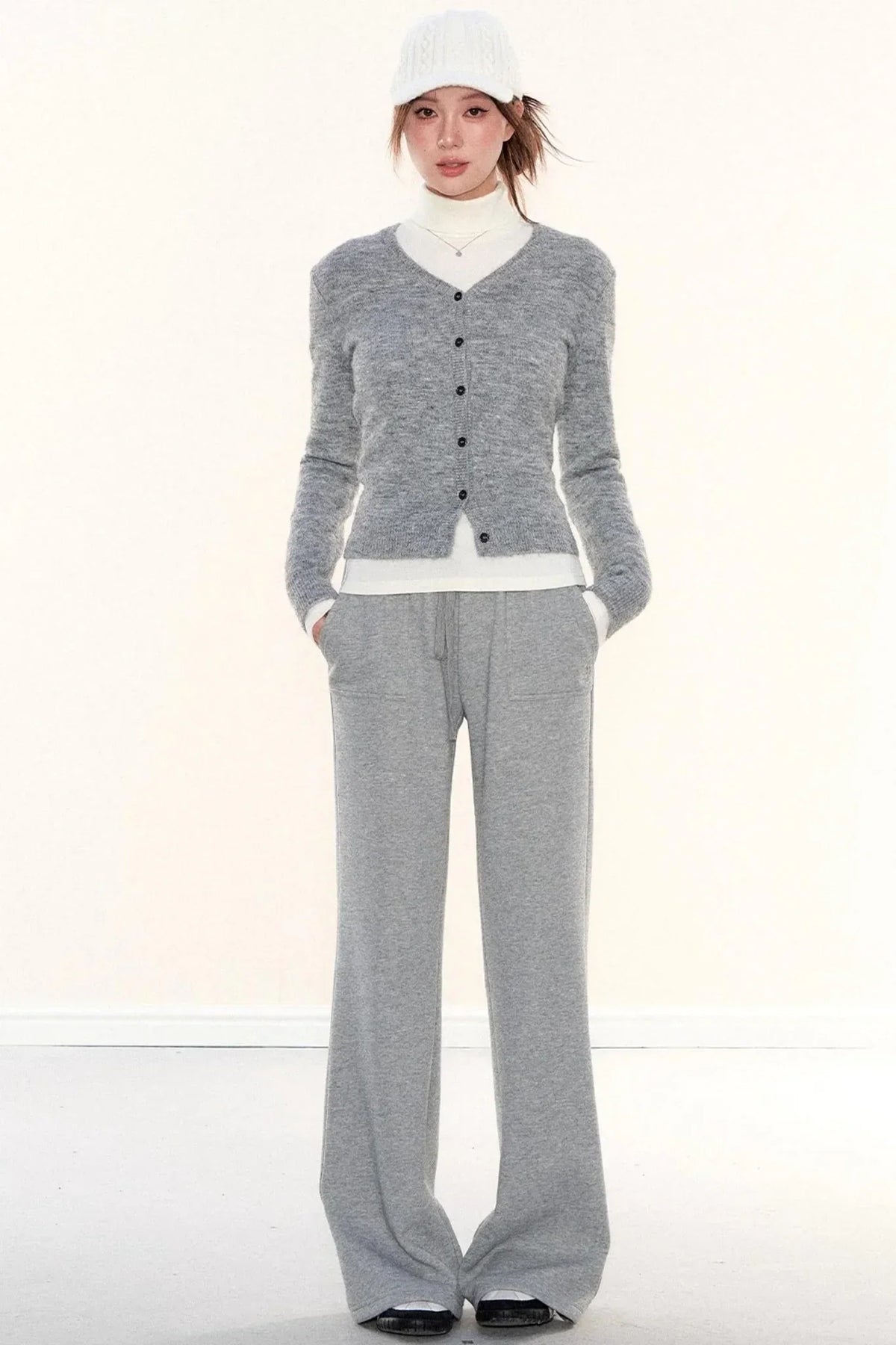 High-Neck Slimming Top