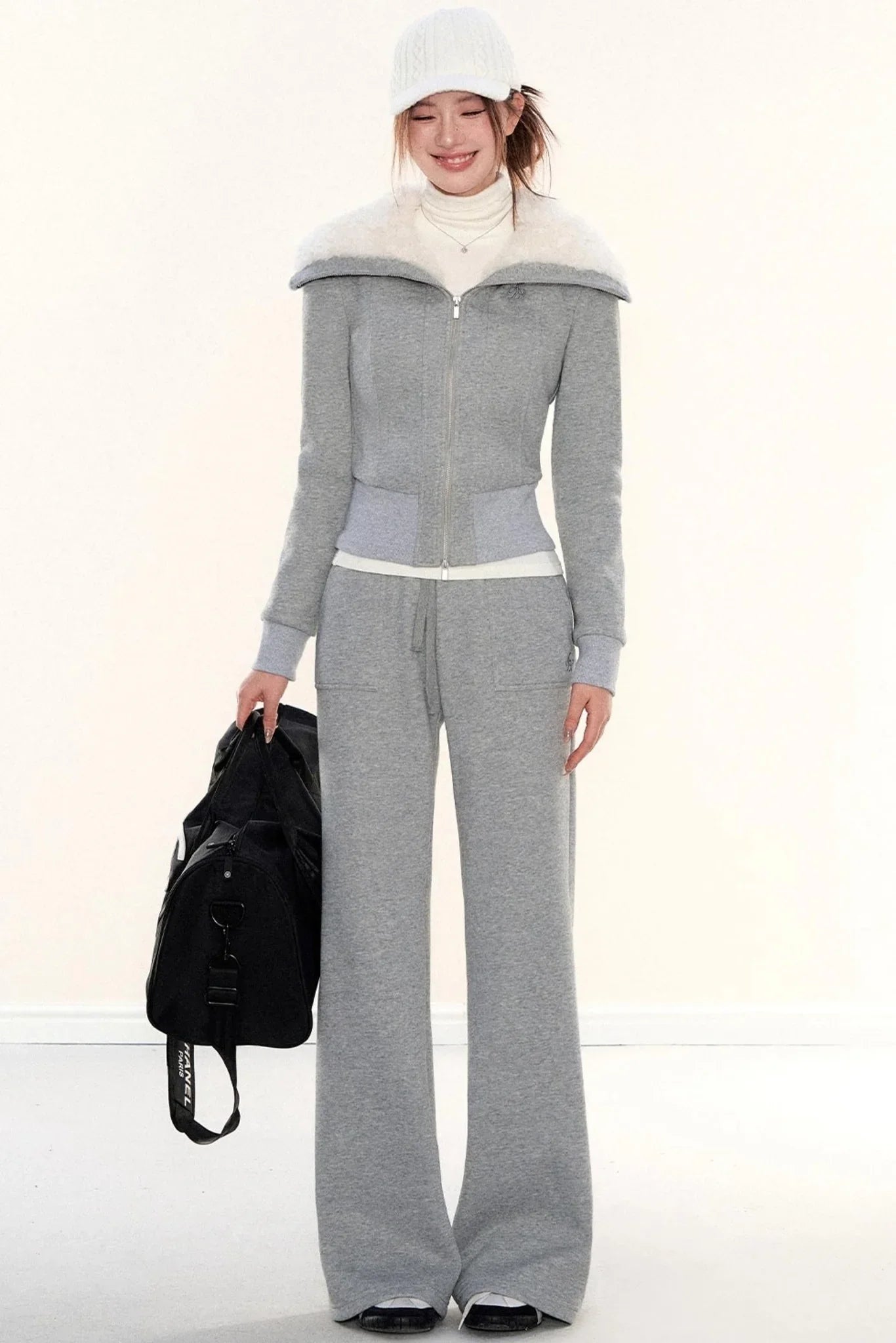 High-Neck Slimming Top