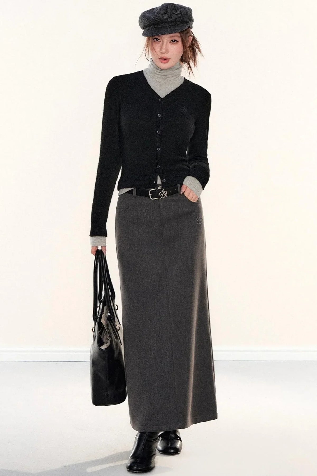 High-Neck Slimming Top