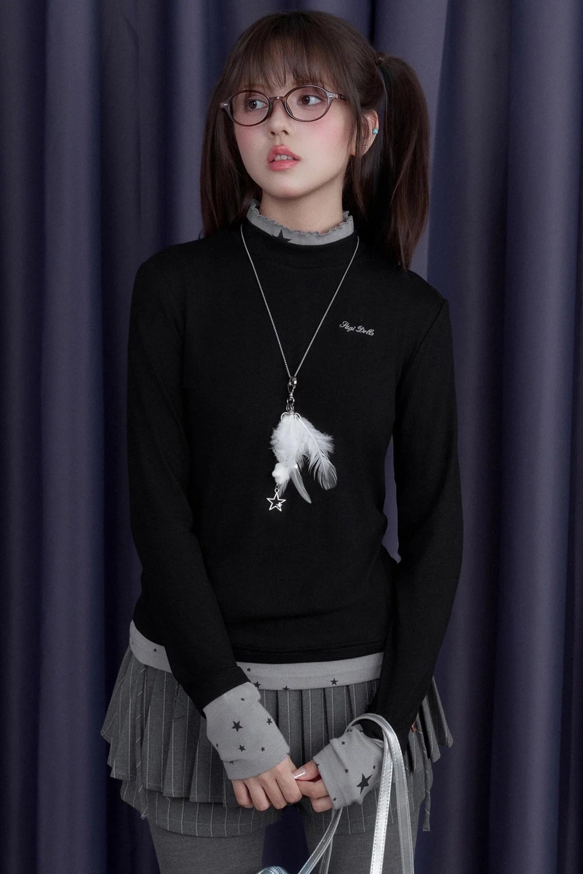 High-Neck T-Shirt