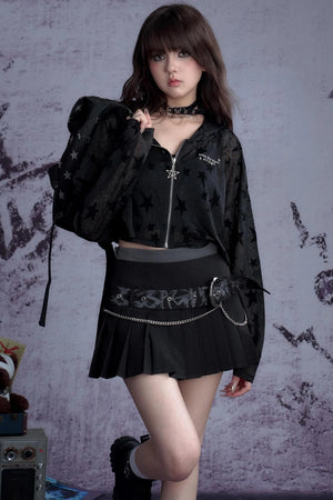 High Rise Curve Skirt