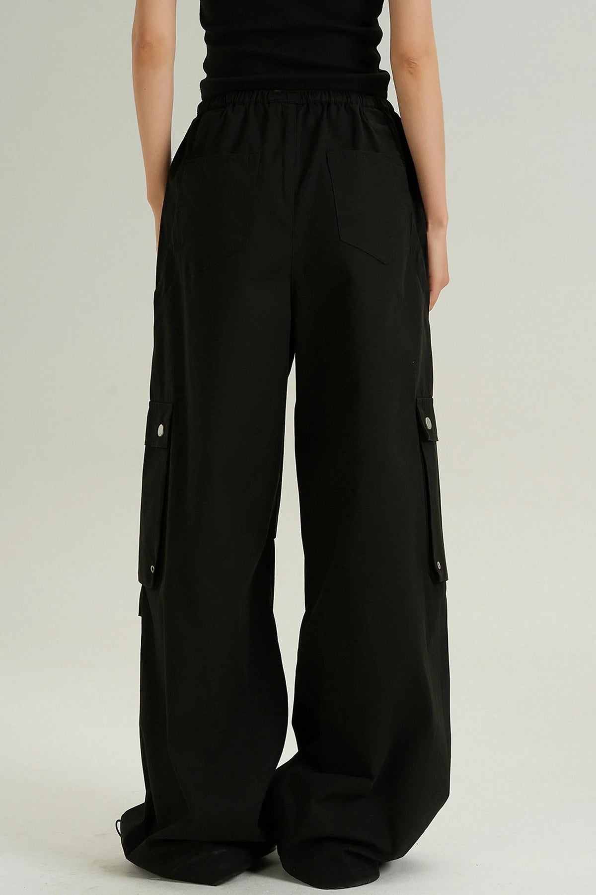 High Waist Casual Wide Pants
