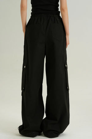 High Waist Casual Wide Pants