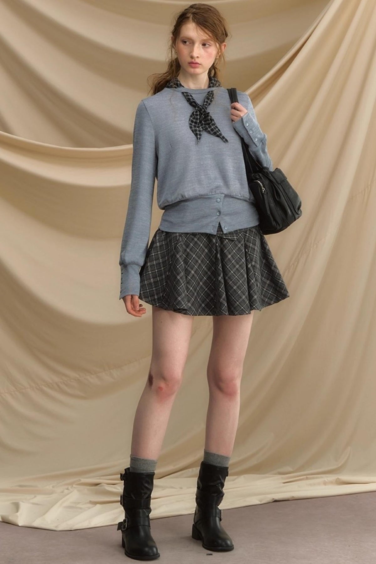 High Waist Mini Skirt