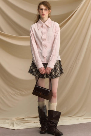 High Waist Mini Skirt