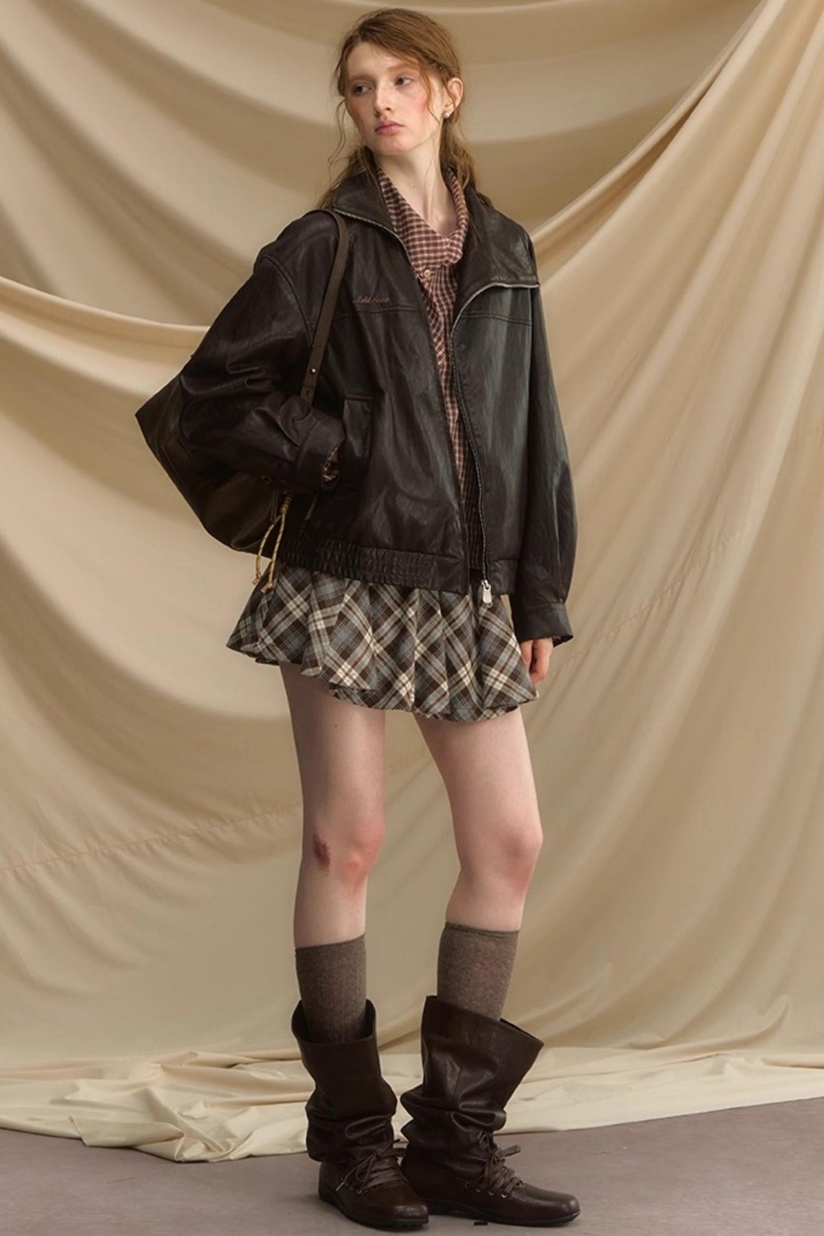 High Waist Mini Skirt