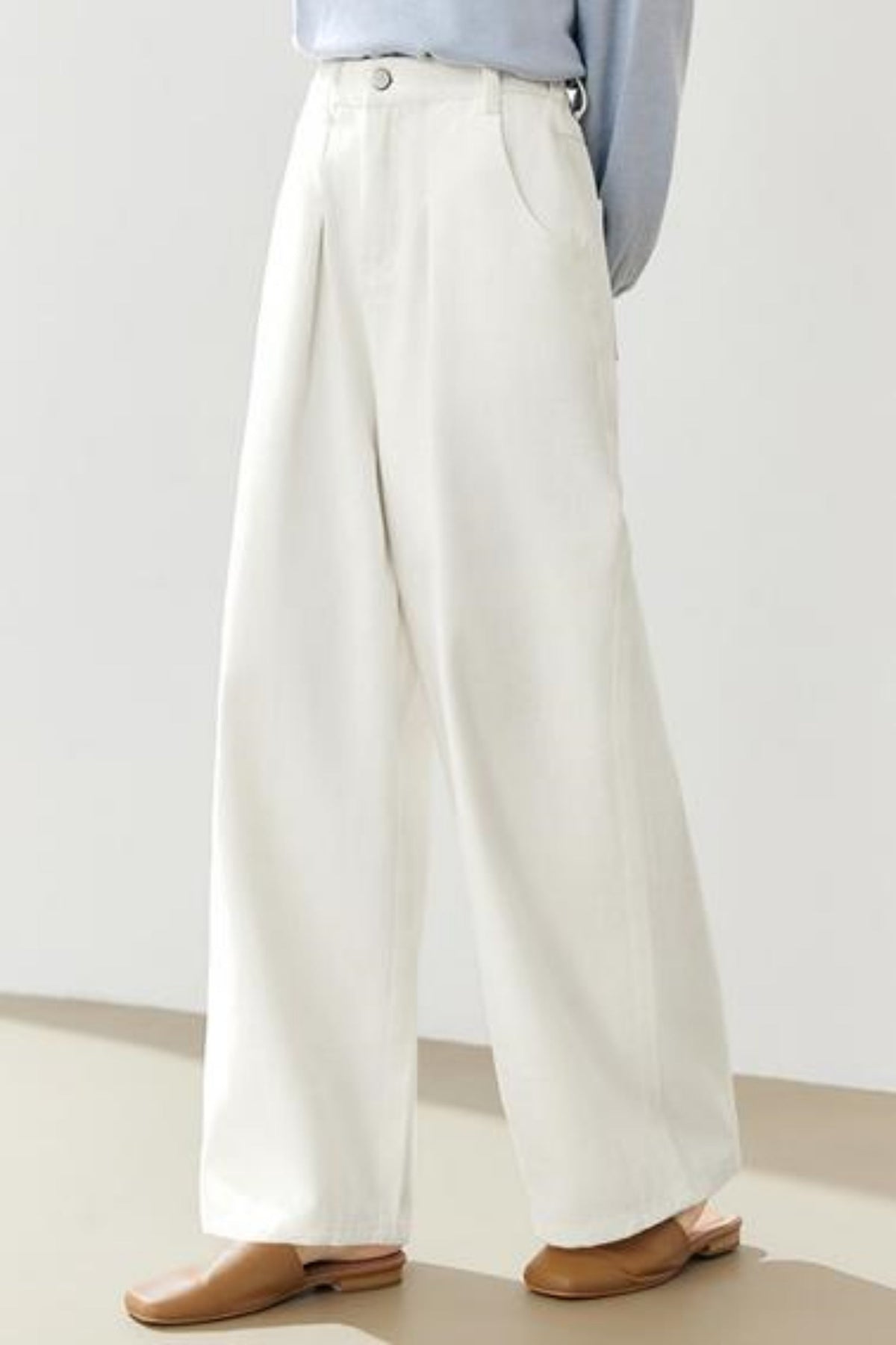 High Waist Slim Jeans