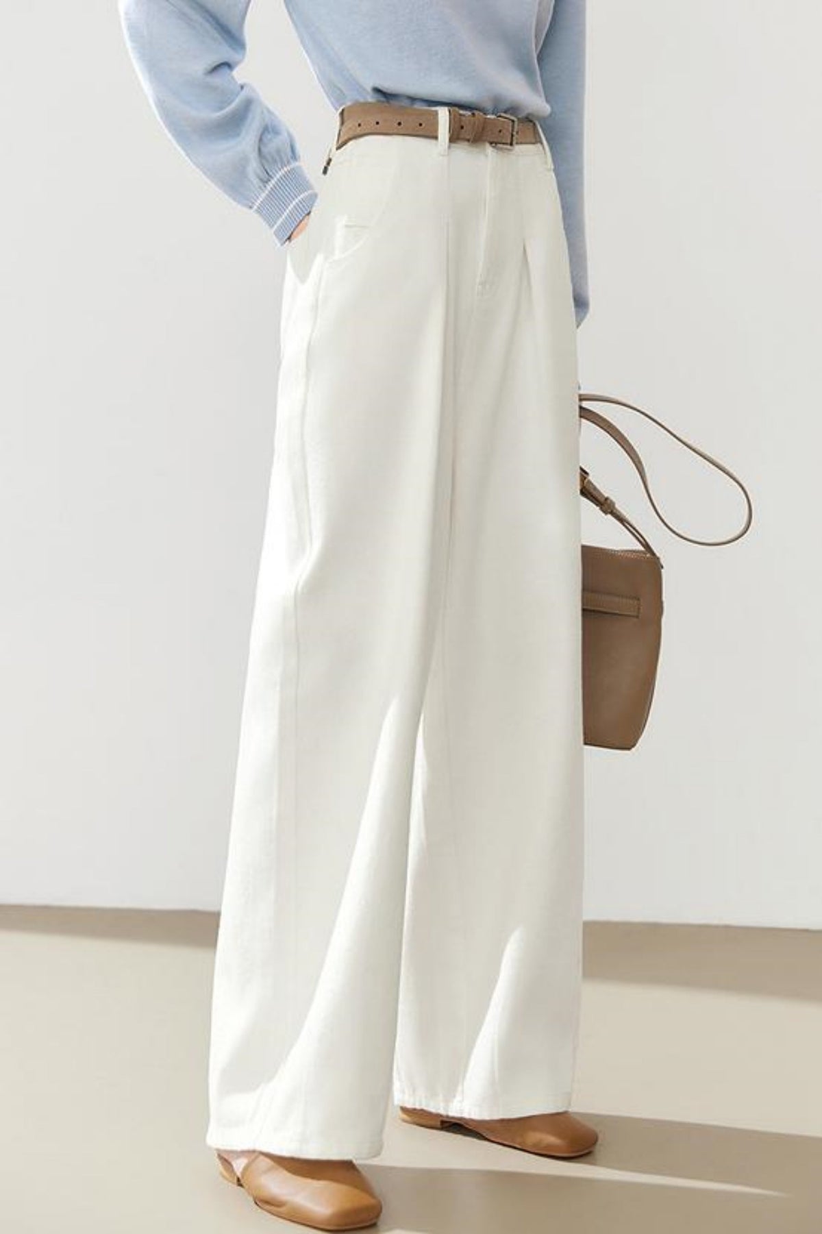 High Waist Slim Jeans