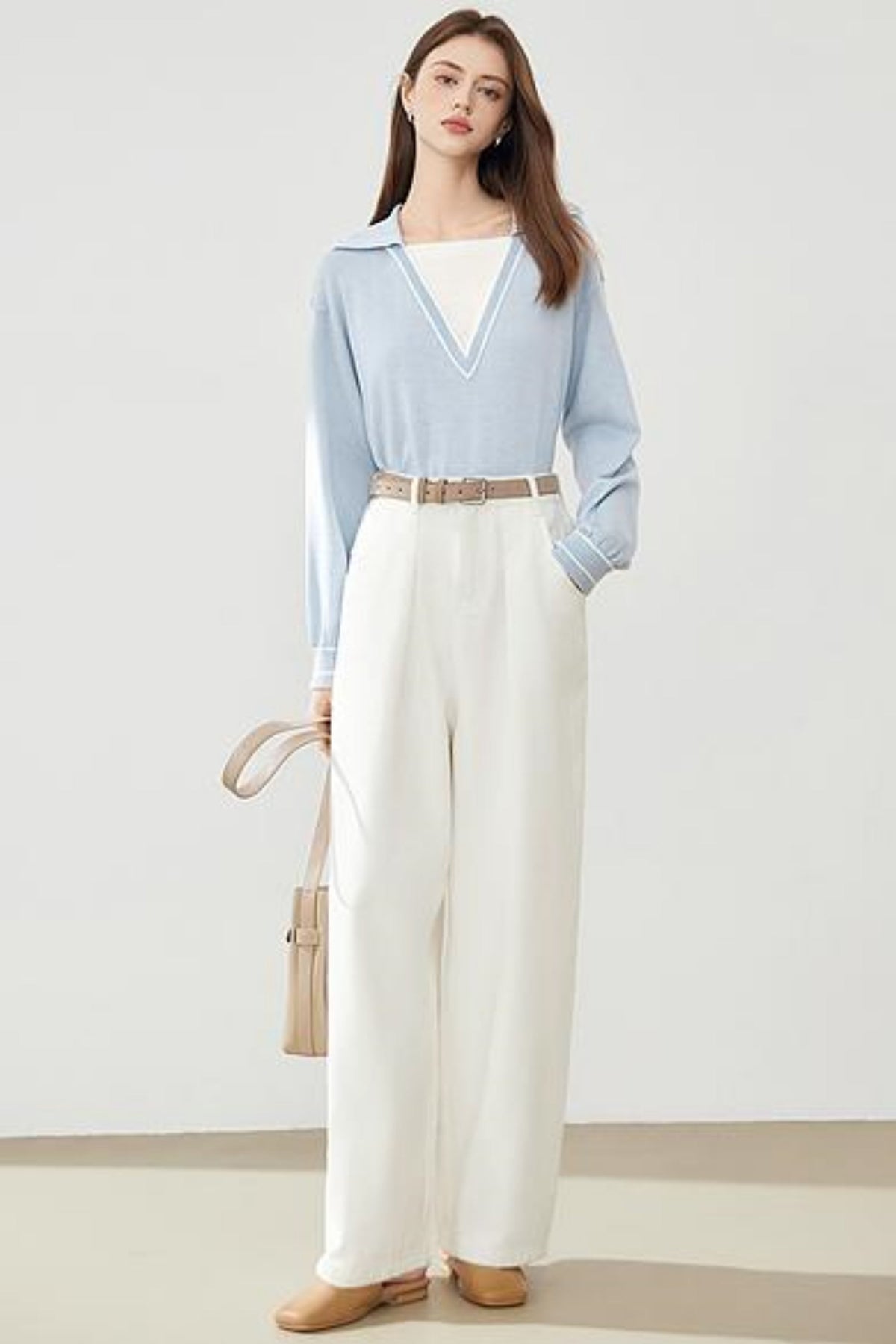 High Waist Slim Jeans