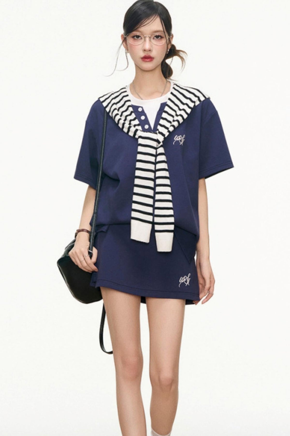 High-Waist Sporty Set-Up