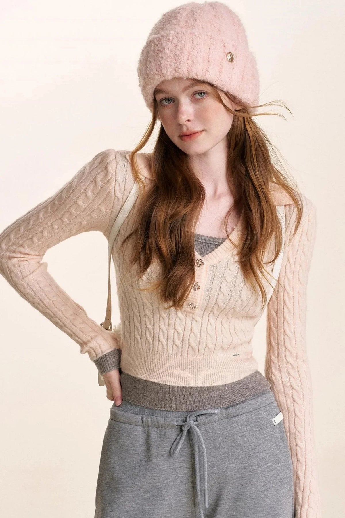 High-Waisted Casual Sweatpants