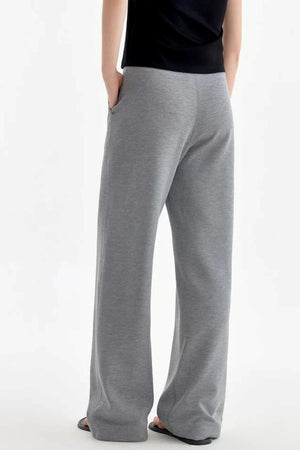High-Waisted Drawstring Pants