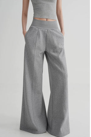 High-Waisted Flared Versatile Pants