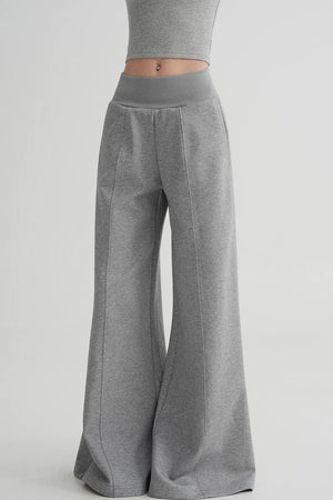 High-Waisted Flared Versatile Pants