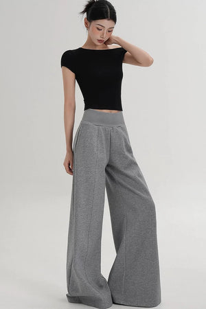 High-Waisted Flared Versatile Pants