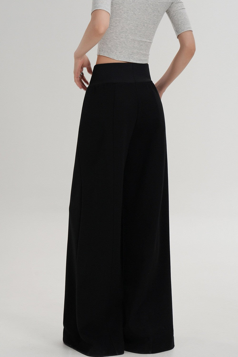 High-Waisted Flared Versatile Pants