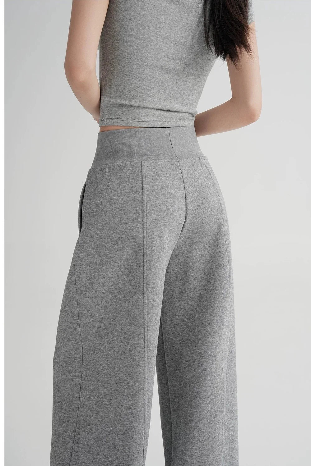 High-Waisted Flared Versatile Pants