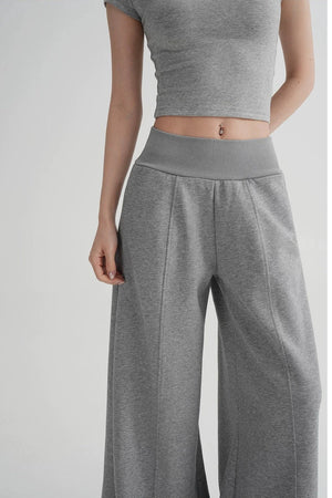 High-Waisted Flared Versatile Pants