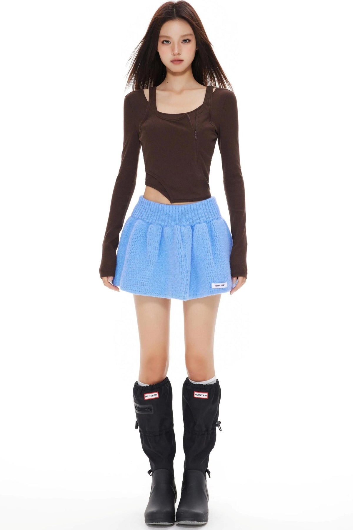 High-Waisted Puffy Skirt