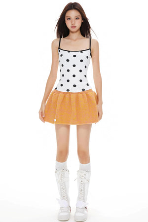 High-Waisted Puffy Skirt