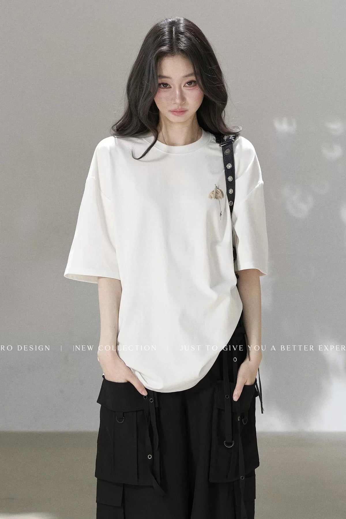 High-Waisted Straight-Leg Workwear Wide-Leg Pants and Top Set
