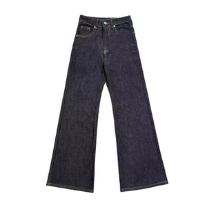 High-Waisted Wide-Leg Jeans