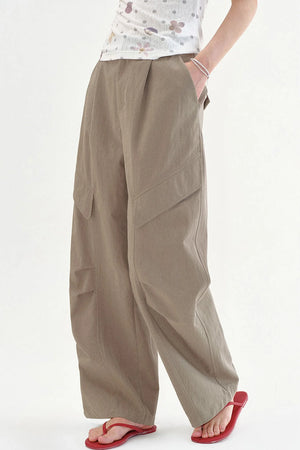High-Waisted Wide-Leg Pants