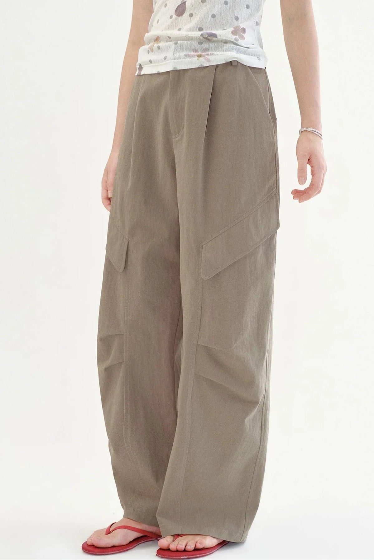 High-Waisted Wide-Leg Pants