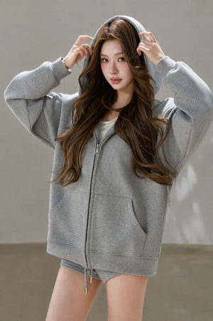 High-Weight Oversized Hoodie and Pants Set-Up
